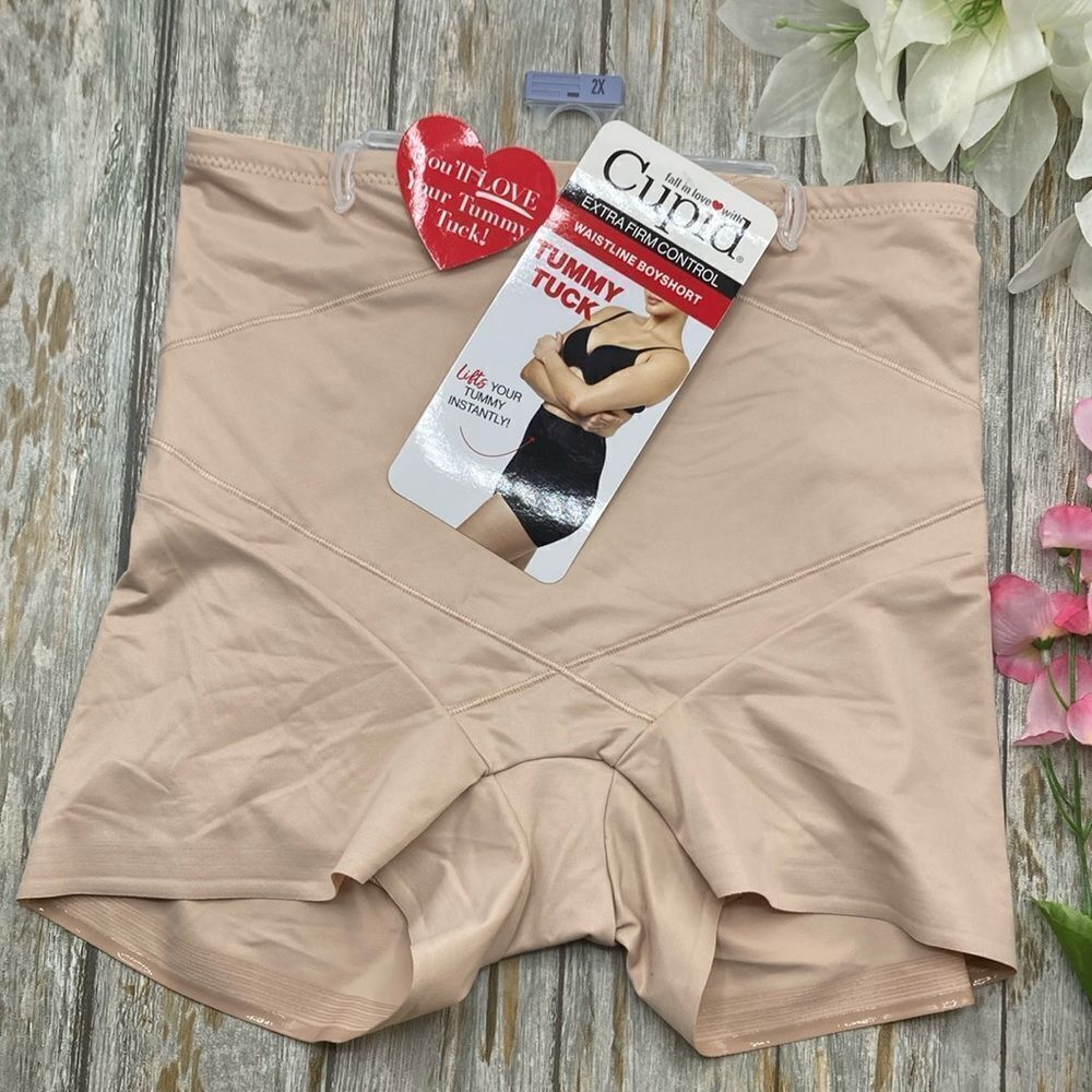 Cupid Extra Firm Control Tummy Tuck Shaper Short Shapewear Underwear Size XXL